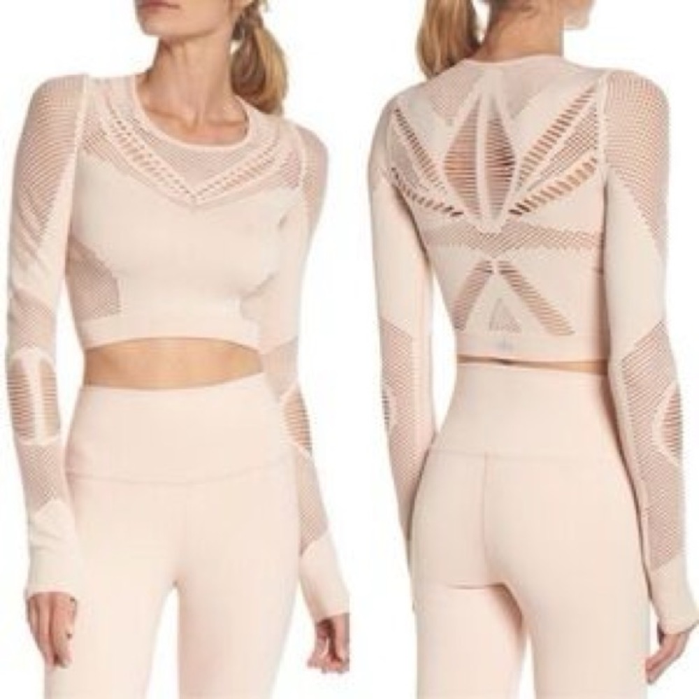 ALO Long Sleeve Mesh Top - NWT